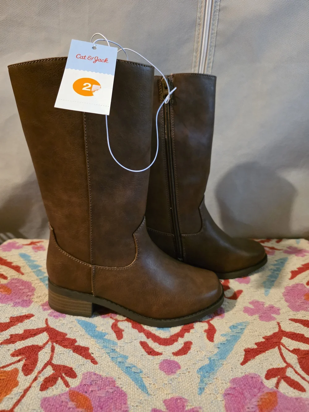 Cat & Jack Brown Mid-Calf Girl's Boots